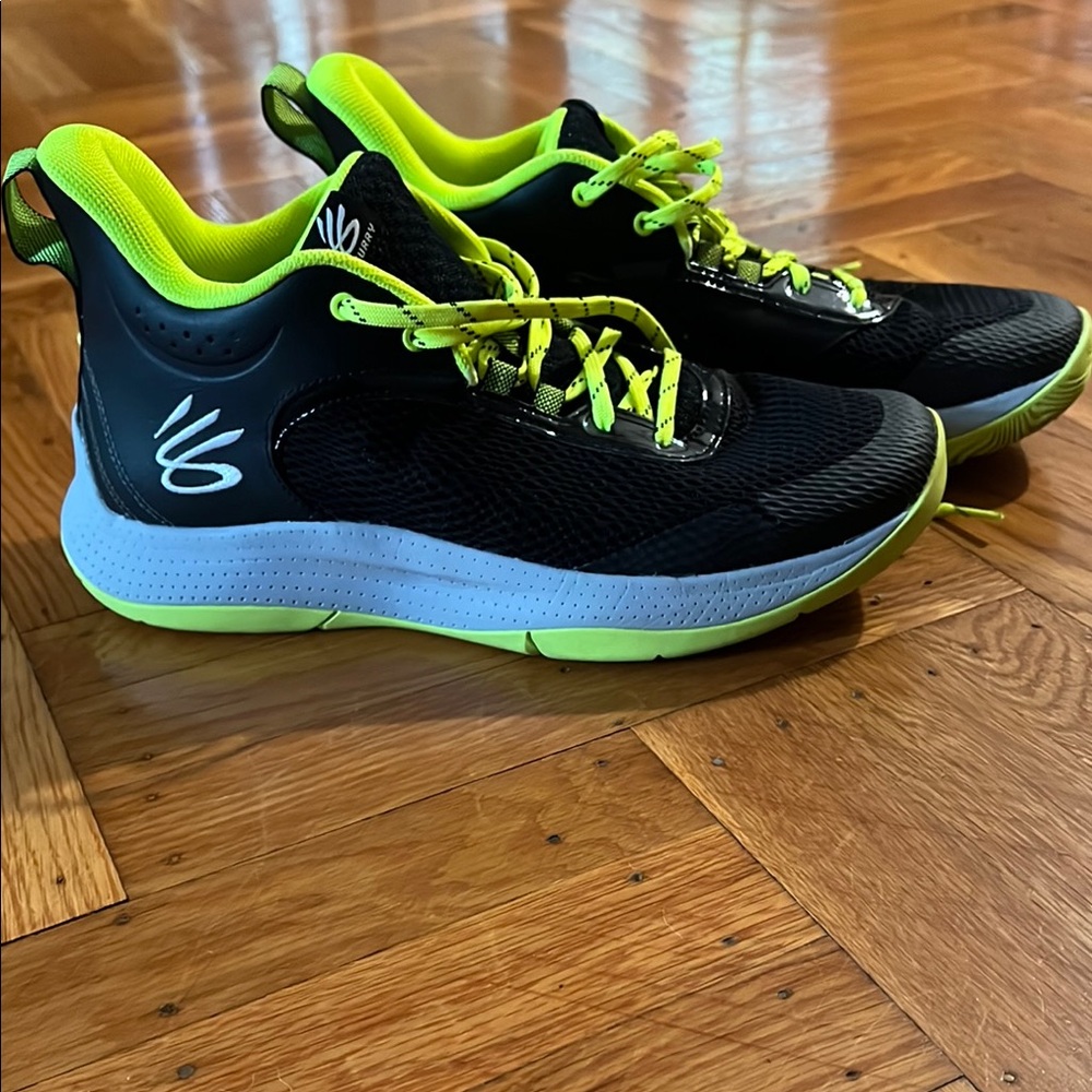 Steph Curry Under Armour 3Z6 Basketball Sneakers Mens US 9.5